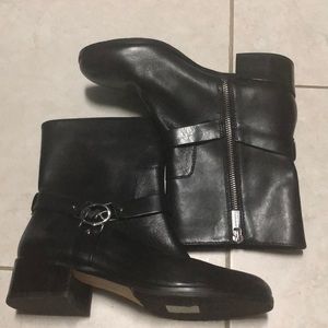 Michael kors black booties. Never worn.